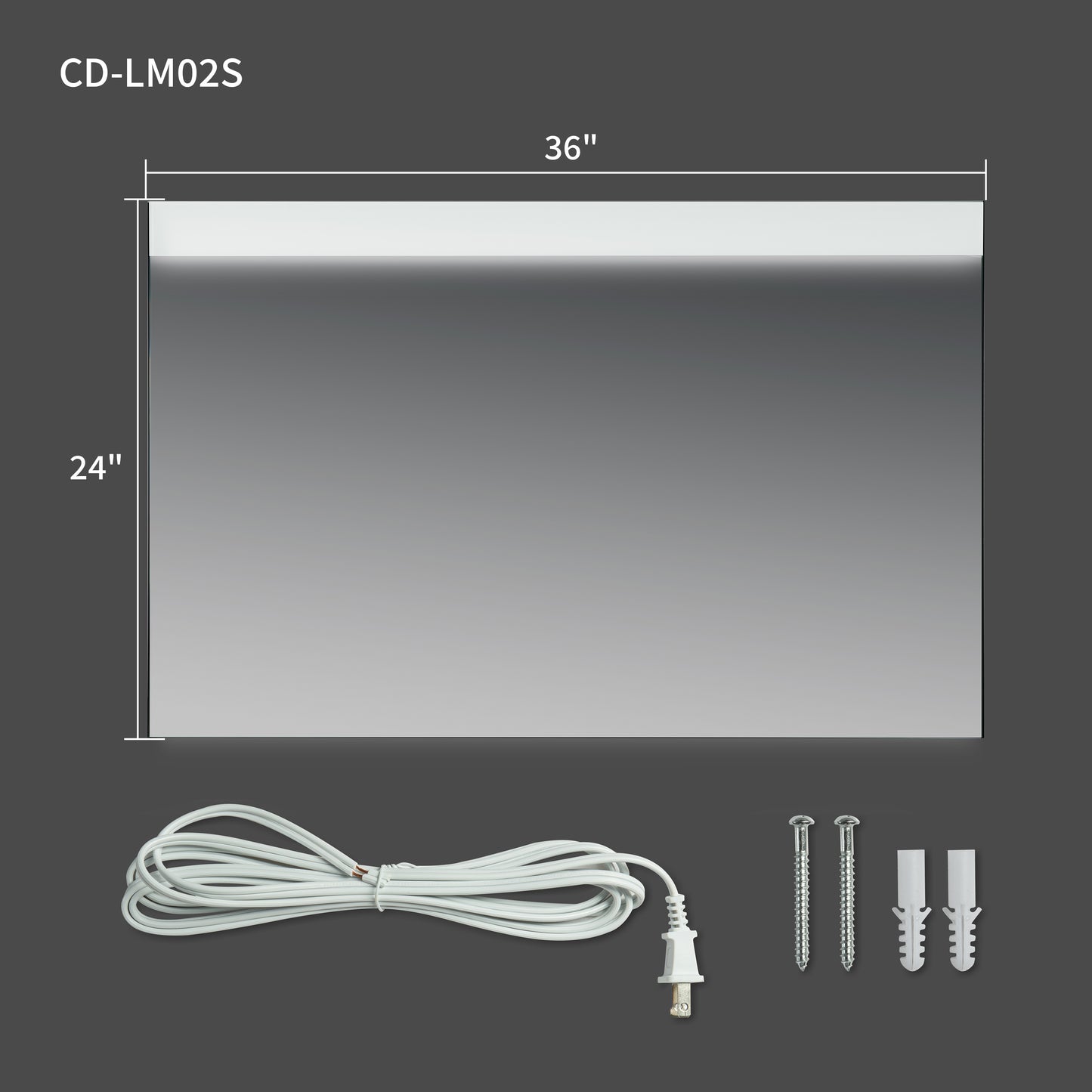 Casta Diva Framed LED Bathroom Vanity Mirror | CD-LM02