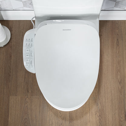 Casta Diva Elongated Electric Bidet Toilet Seat with Side Panel | CD-BT05