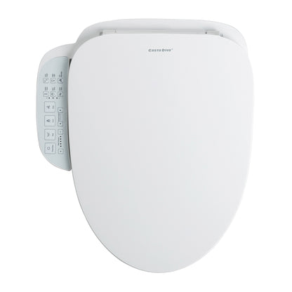 Casta Diva Elongated Electric Bidet Toilet Seat with Side Panel | CD-BT05