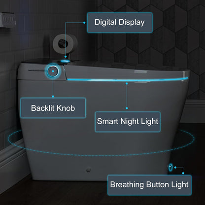 Casta Diva Smart Bidet Toilet, Auto Open/Close, Tank  | CD-Y090