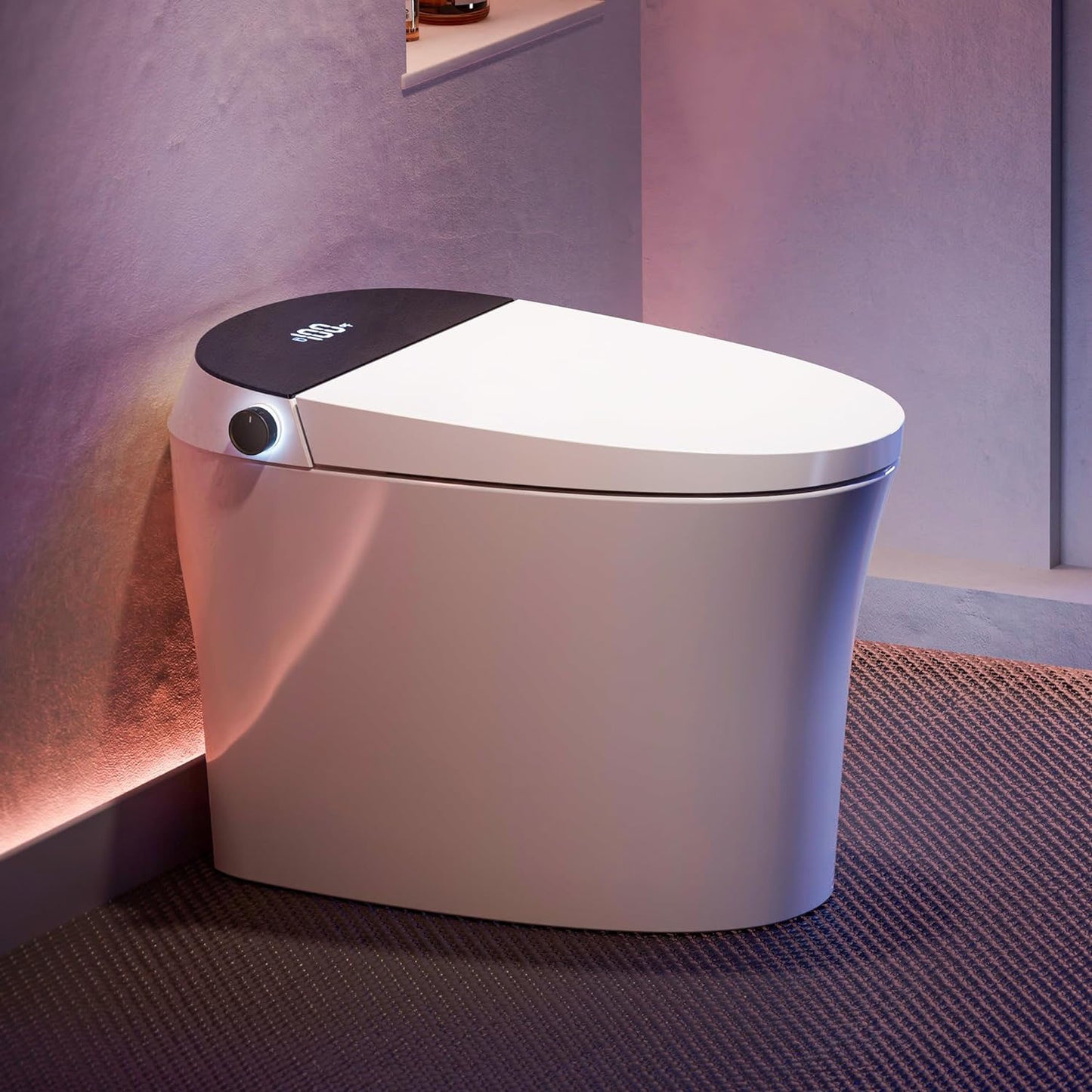 Casta Diva Smart Bidet Toilet, Pump-assisted Flush, Tankless | TC-100GE