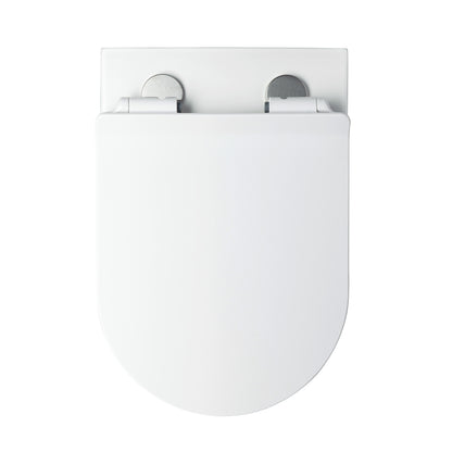 Casta Diva Wall Hung Toilet Bowl for In-Wall Toilet System, White | CD-WT02