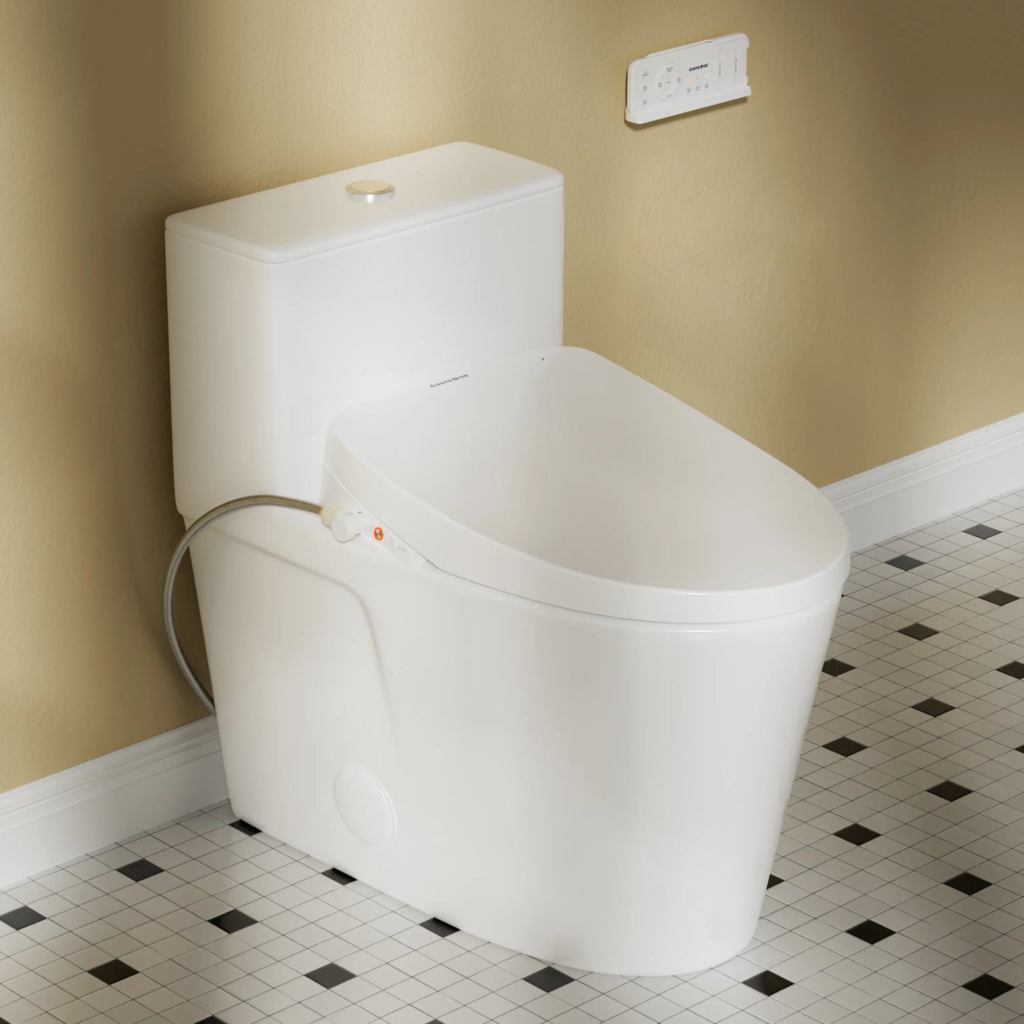 Casta Diva Electric Bidet Toilet Combo, Elongated, 12 inch Rough-in  CD-Y020-1