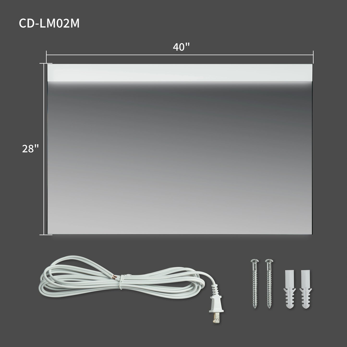 Casta Diva Framed LED Bathroom Vanity Mirror  CD-LM02-12