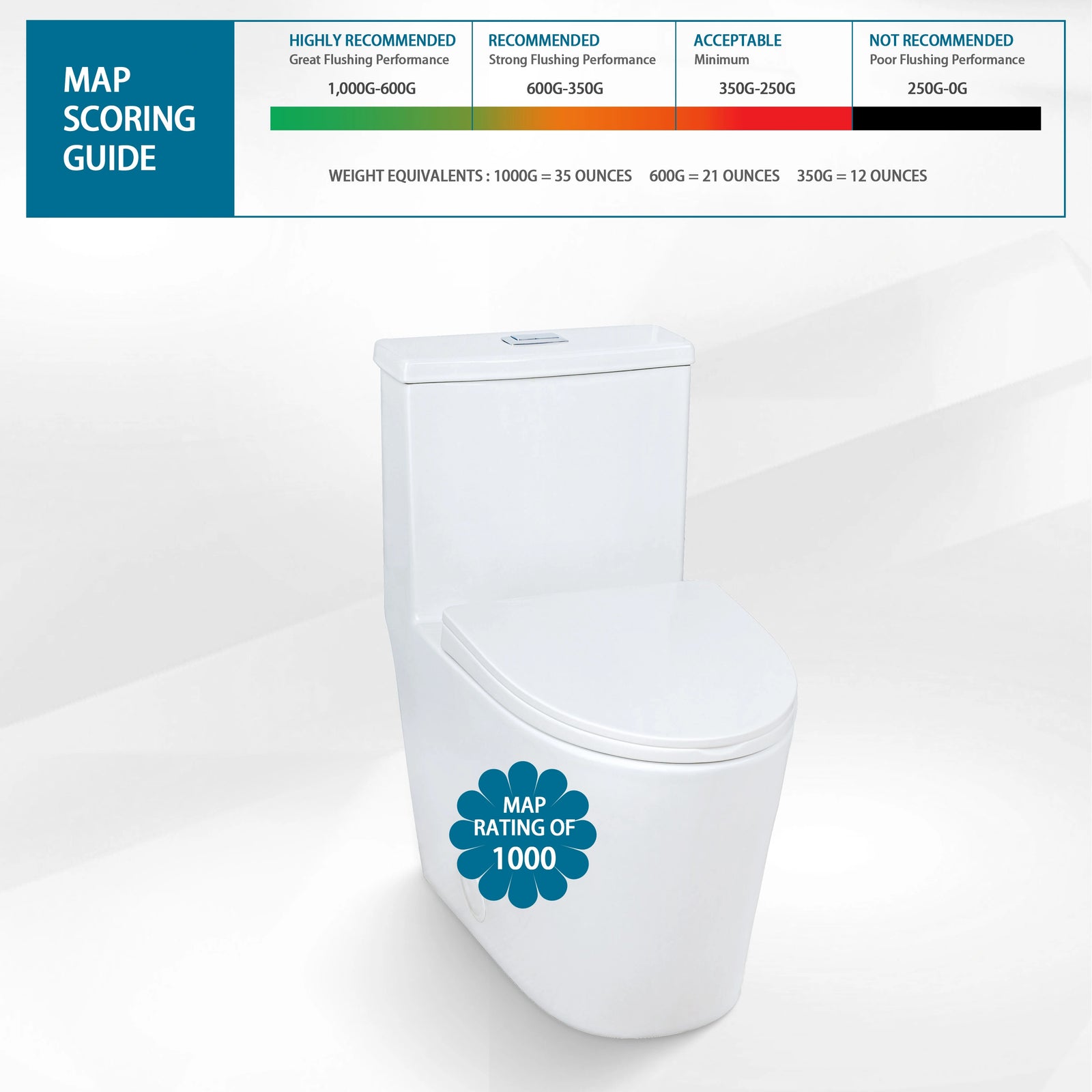 Casta Diva One-Piece Toilet, Elongated, 12'' Rough-in, Dual Flush 0.91.28GPF, White  CD-T001-3