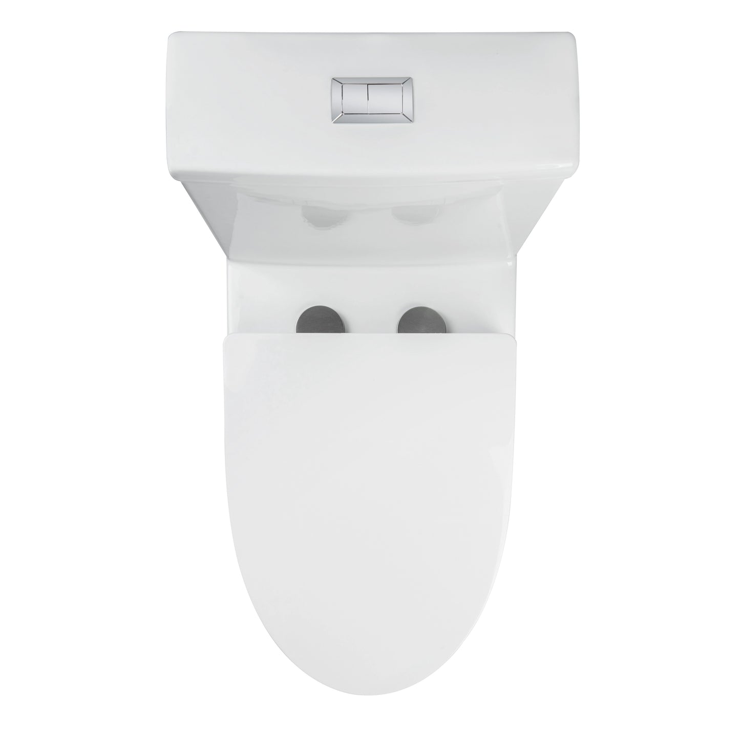 Casta Diva One-Piece Toilet, Elongated, 12'' Rough-in, Dual Flush 0.91.28GPF, White  CD-T001-9