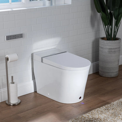 Casta Diva Smart Toilet with Wider Toilet Seat, Auto OpenClose, Tankless   CD-K010-2