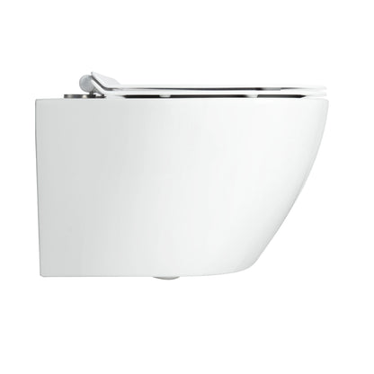 Casta Diva Wall Hung Toilet Bowl for In-Wall Toilet System, White  CD-WT02-1