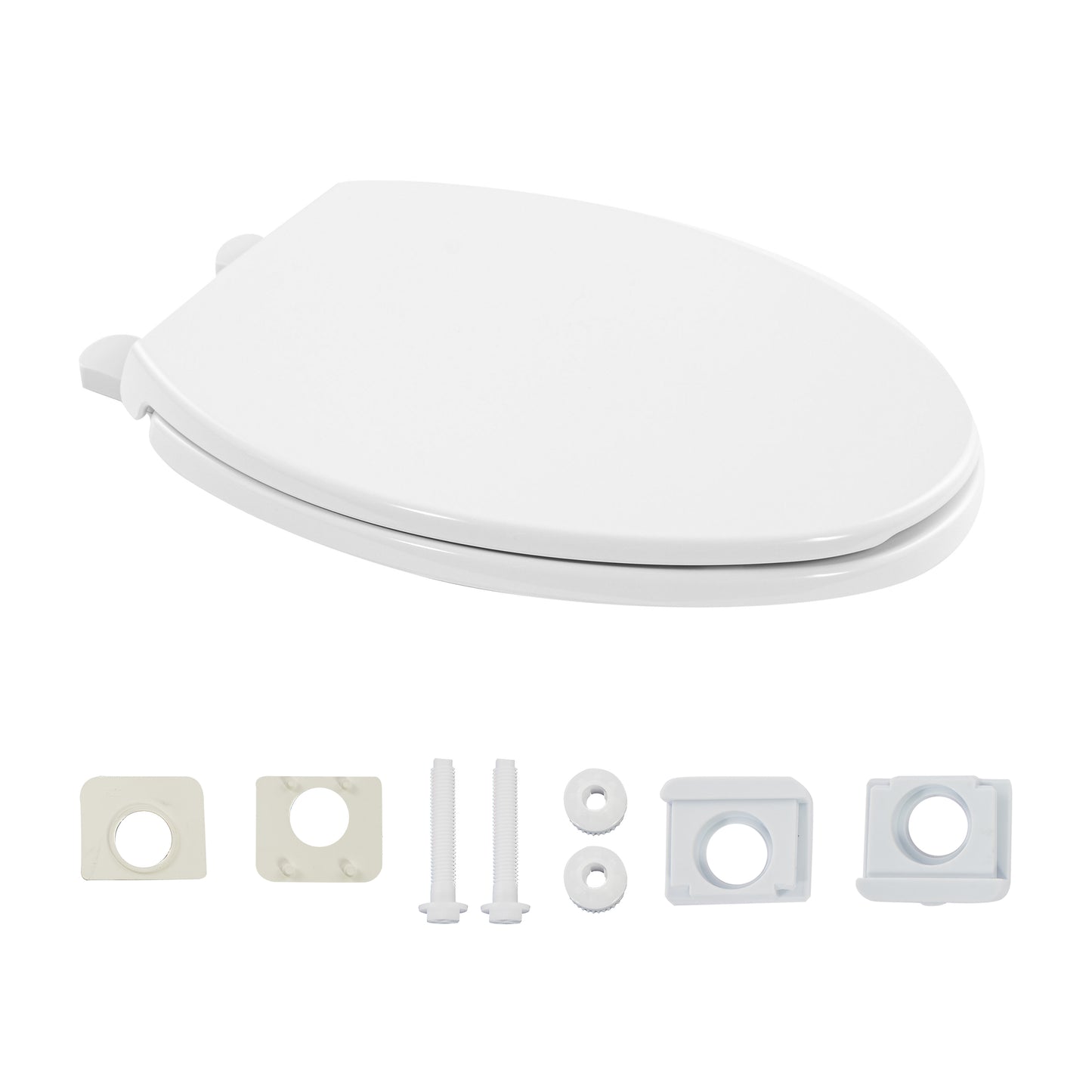 I1201S  Slow Close Toilet Seat, Elongated, White