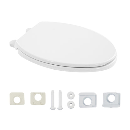 I1201S  Slow Close Toilet Seat, Elongated, White