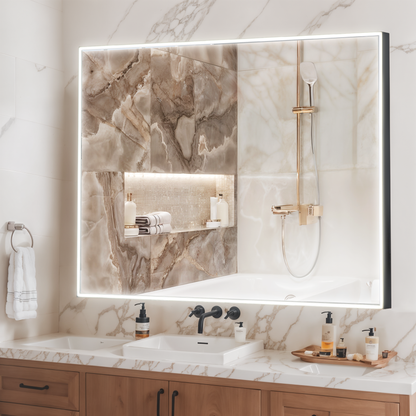 Casta Diva Framed LED Bathroom Vanity Mirror | CD-LM01